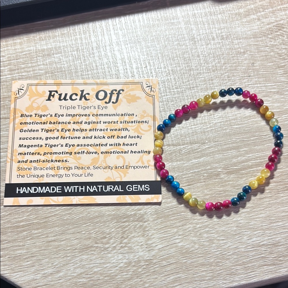 Triple Tiger’s Eye Bracelet